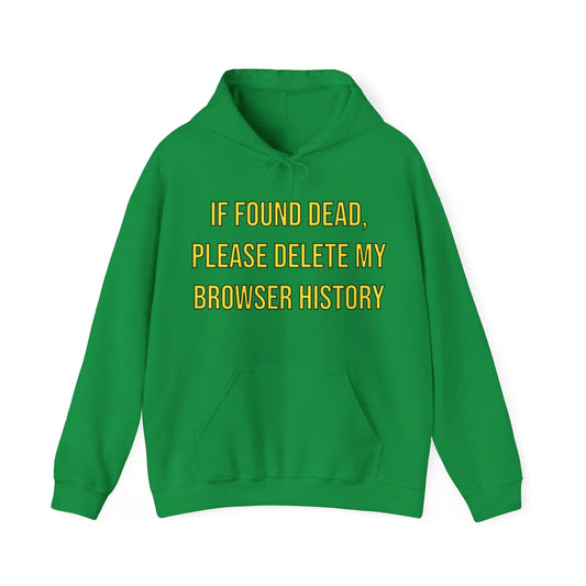 Browser History Men's Heavy Blend™ Hooded Sweatshirt - Wicked Tees