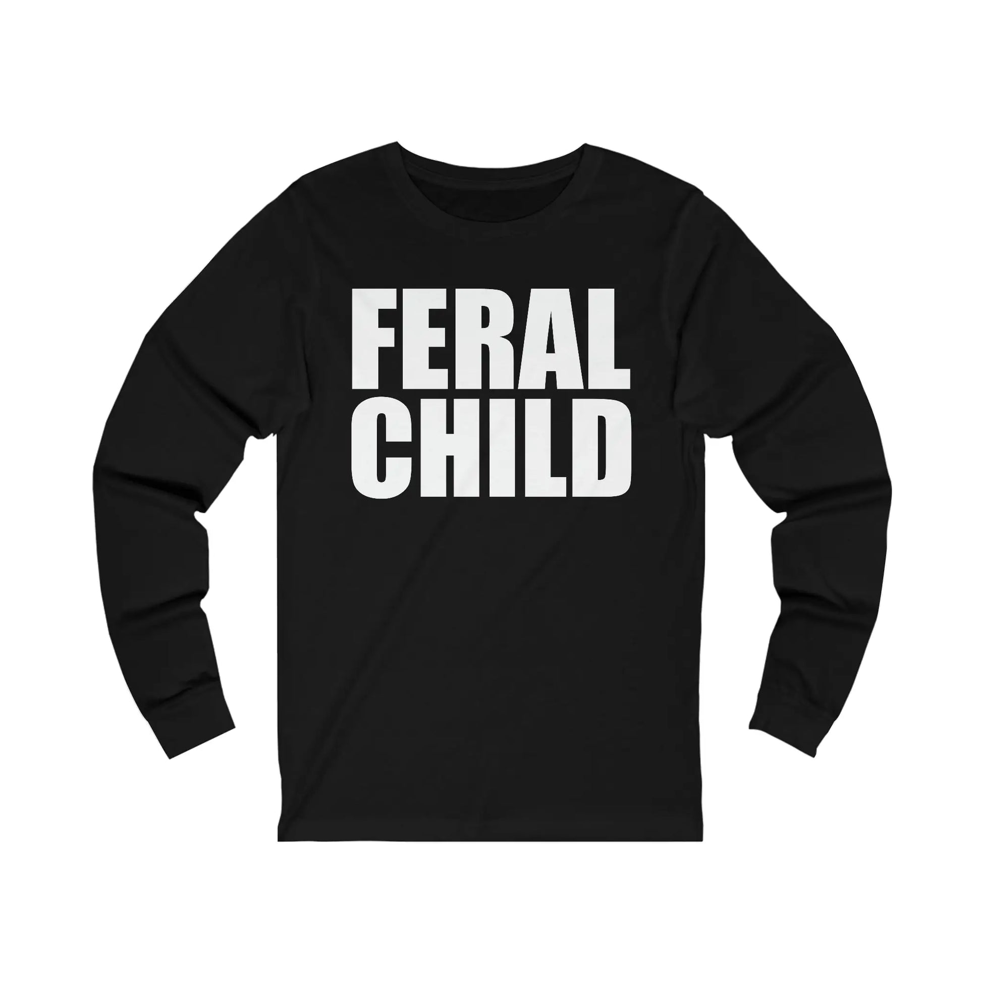 Feral Child Men's Jersey Long Sleeve Tee - Wicked Tees