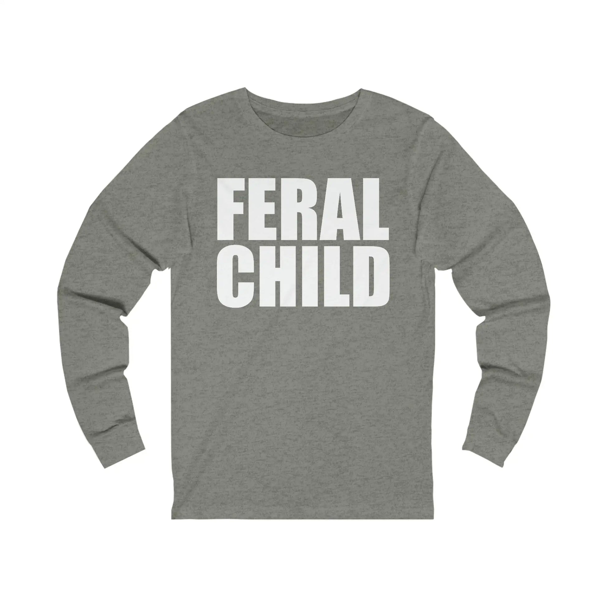 Feral Child Men's Jersey Long Sleeve Tee - Wicked Tees