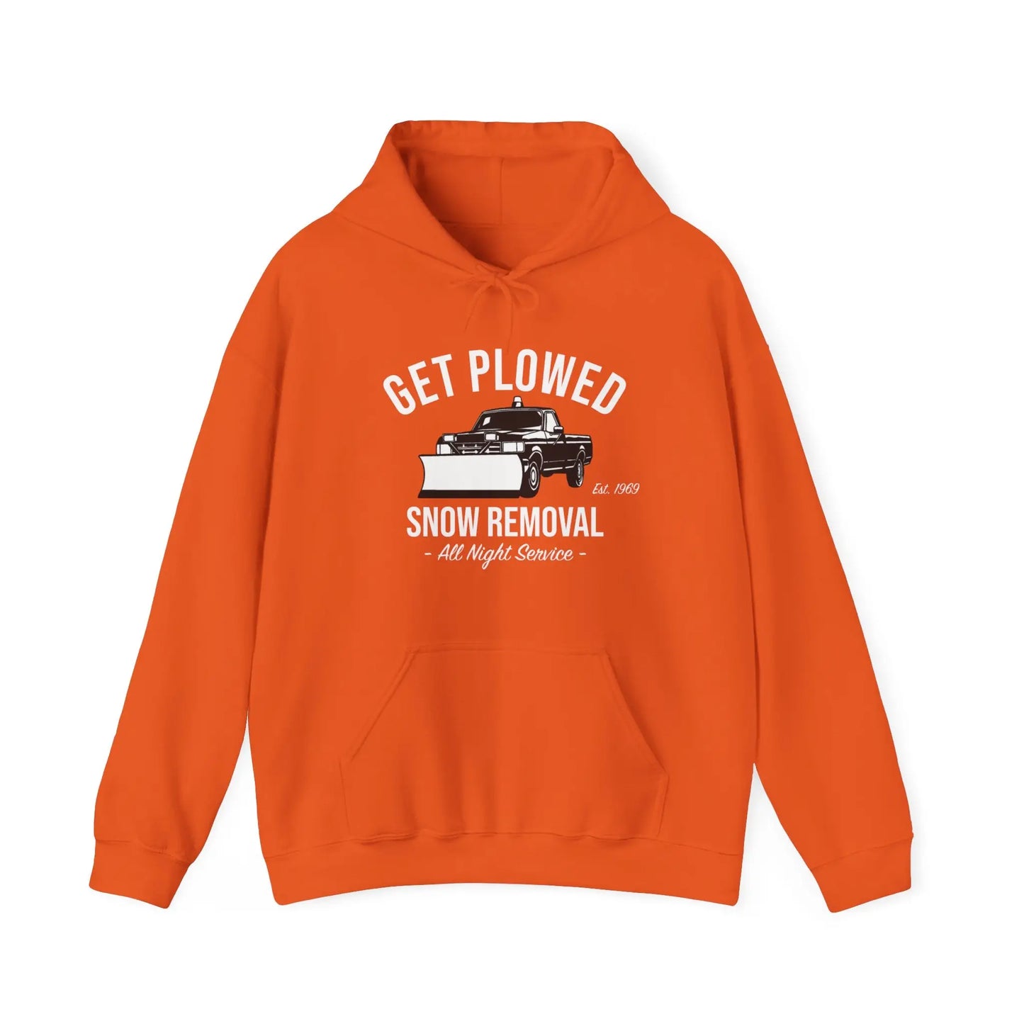 Get Plowed Men's Heavy Blend™ Hooded Sweatshirt - Wicked Tees