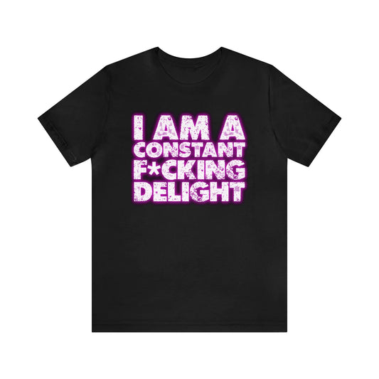 I Am A Constant --- Delight Men's Short Sleeve Tee - Wicked Tees