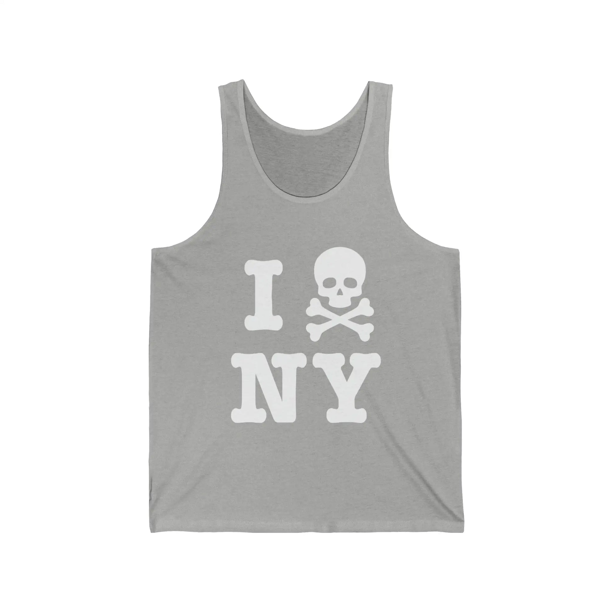 I Hate New York Men's Jersey Tank - Wicked Tees