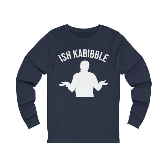 Ish Kabibble Men's Jersey Long Sleeve Tee - Wicked Tees