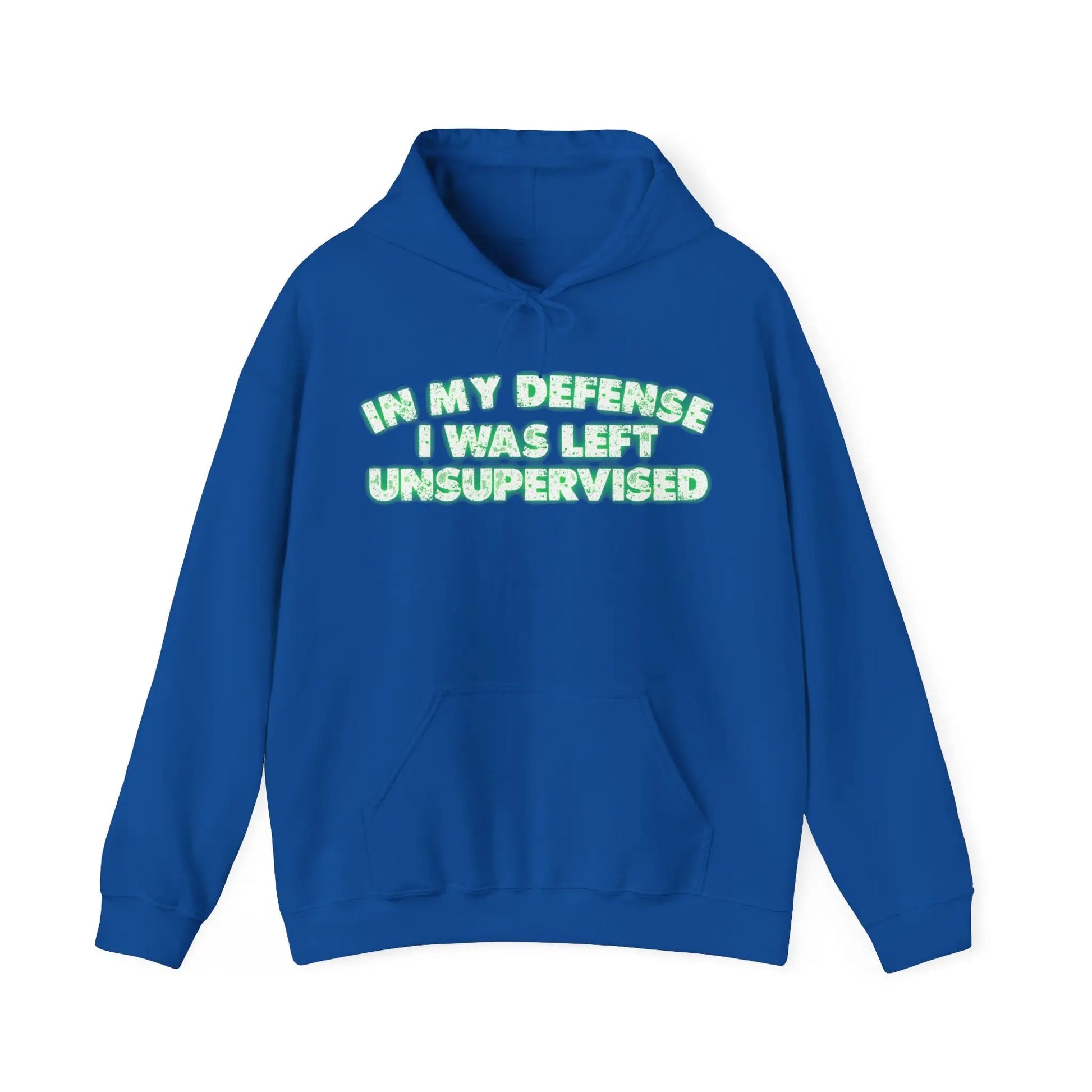 Left Unsupervised Men's Heavy Blend™ Hooded Sweatshirt - Wicked Tees