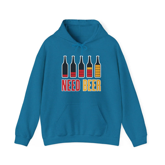 Need Beer Men's Heavy Blend™ Hooded Sweatshirt - Wicked Tees