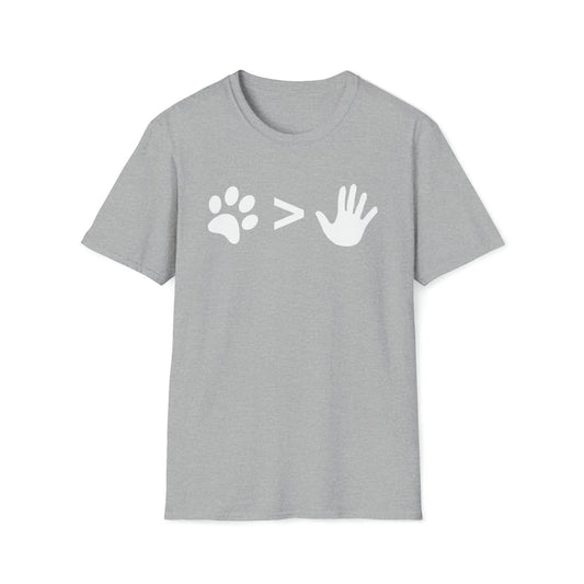 Pawsitively Superior Women's Softstyle T-Shirt - Wicked Tees