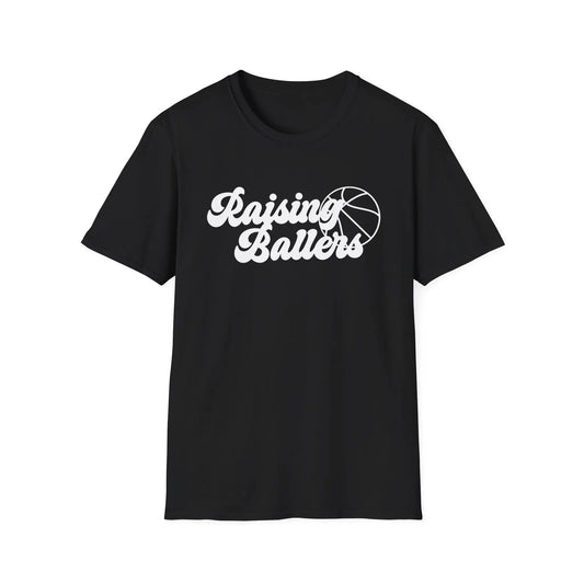 Raising Ballers Women's Softstyle T-Shirt - Wicked Tees