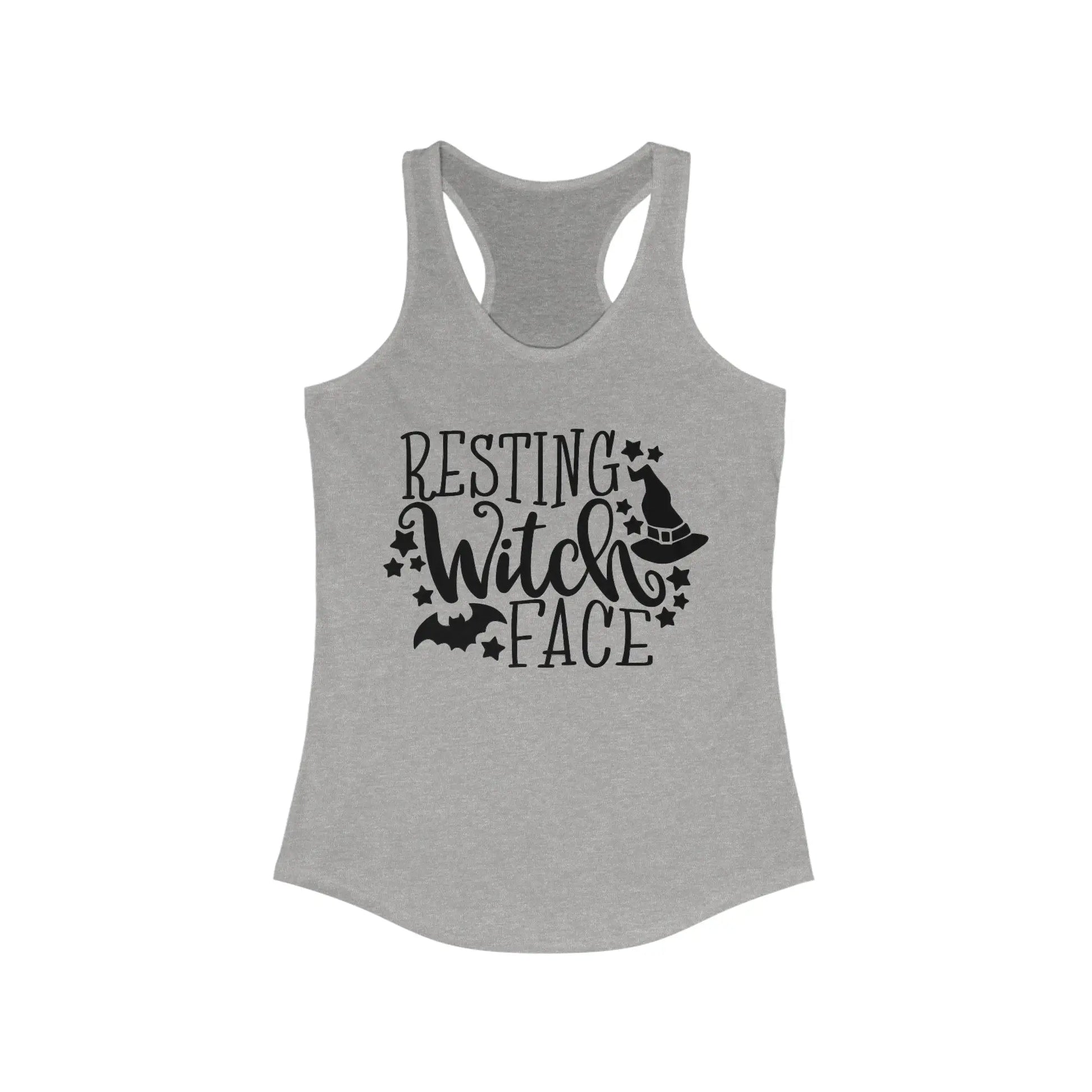 Resting Witch Face Women's Ideal Racerback Tank - Wicked Tees