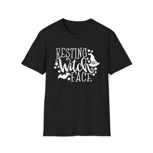 Resting Witch Face Women's Softstyle T-Shirt - Wicked Tees