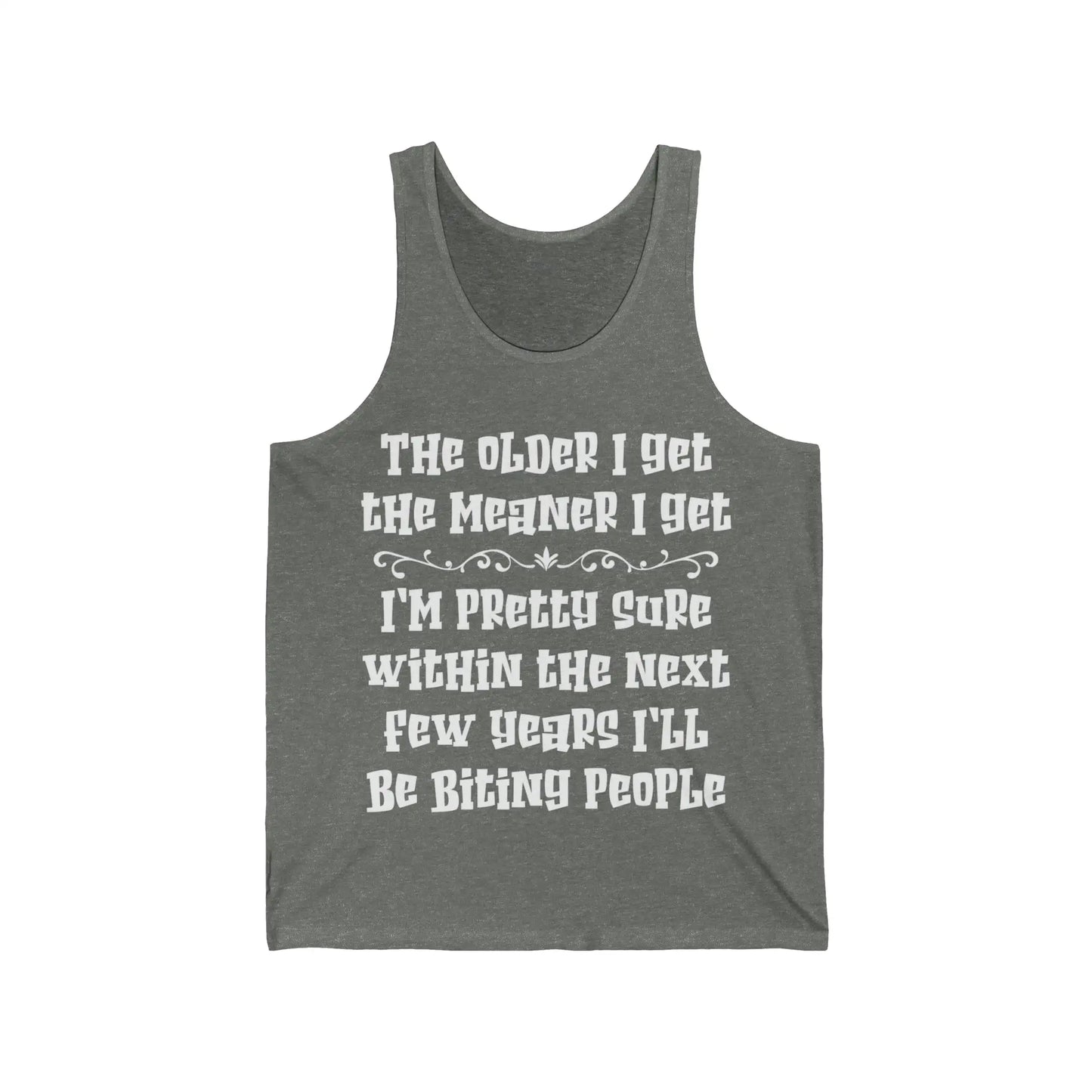 The Older I Get Men's Jersey Tank - Wicked Tees