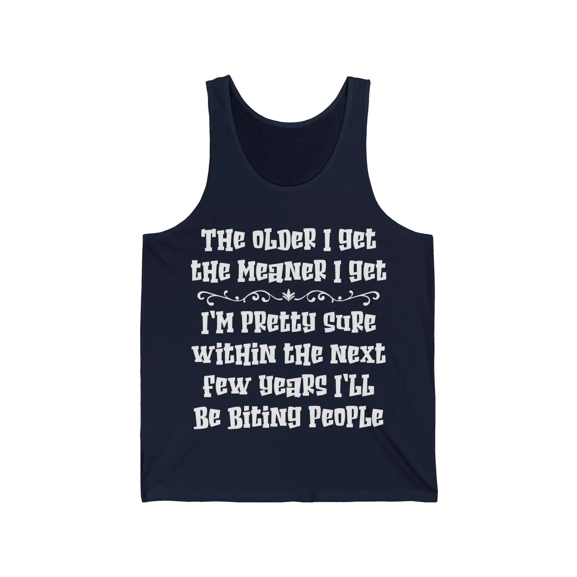 The Older I Get Men's Jersey Tank - Wicked Tees