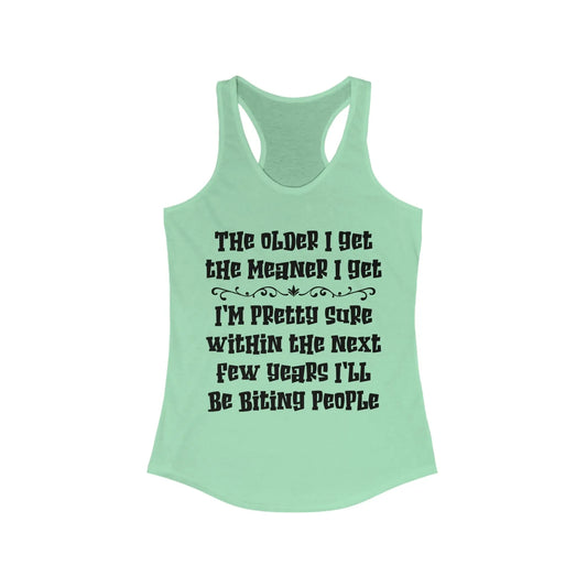 The Older I Get Women's Ideal Racerback Tank - Wicked Tees