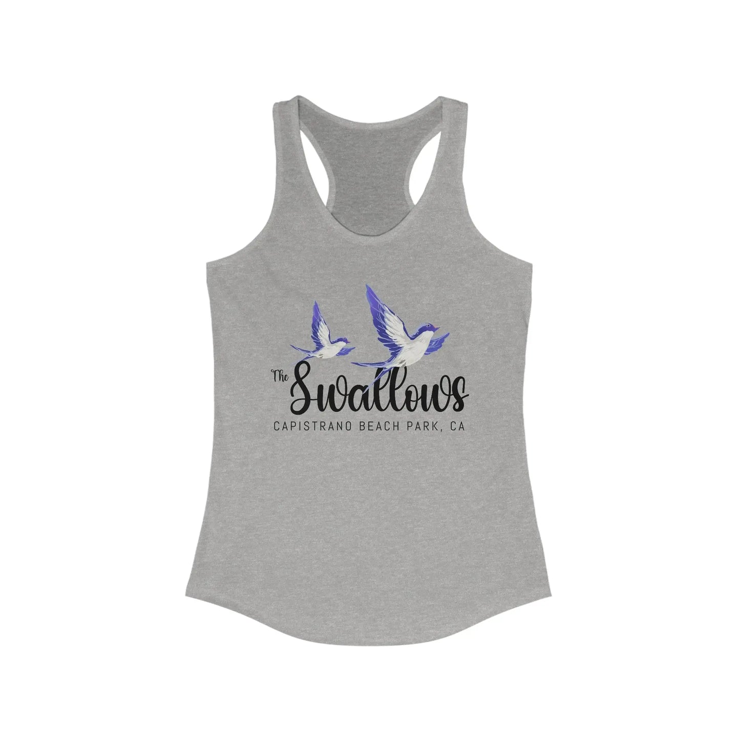 The Swallows Women's Ideal Racerback Tank - Wicked Tees