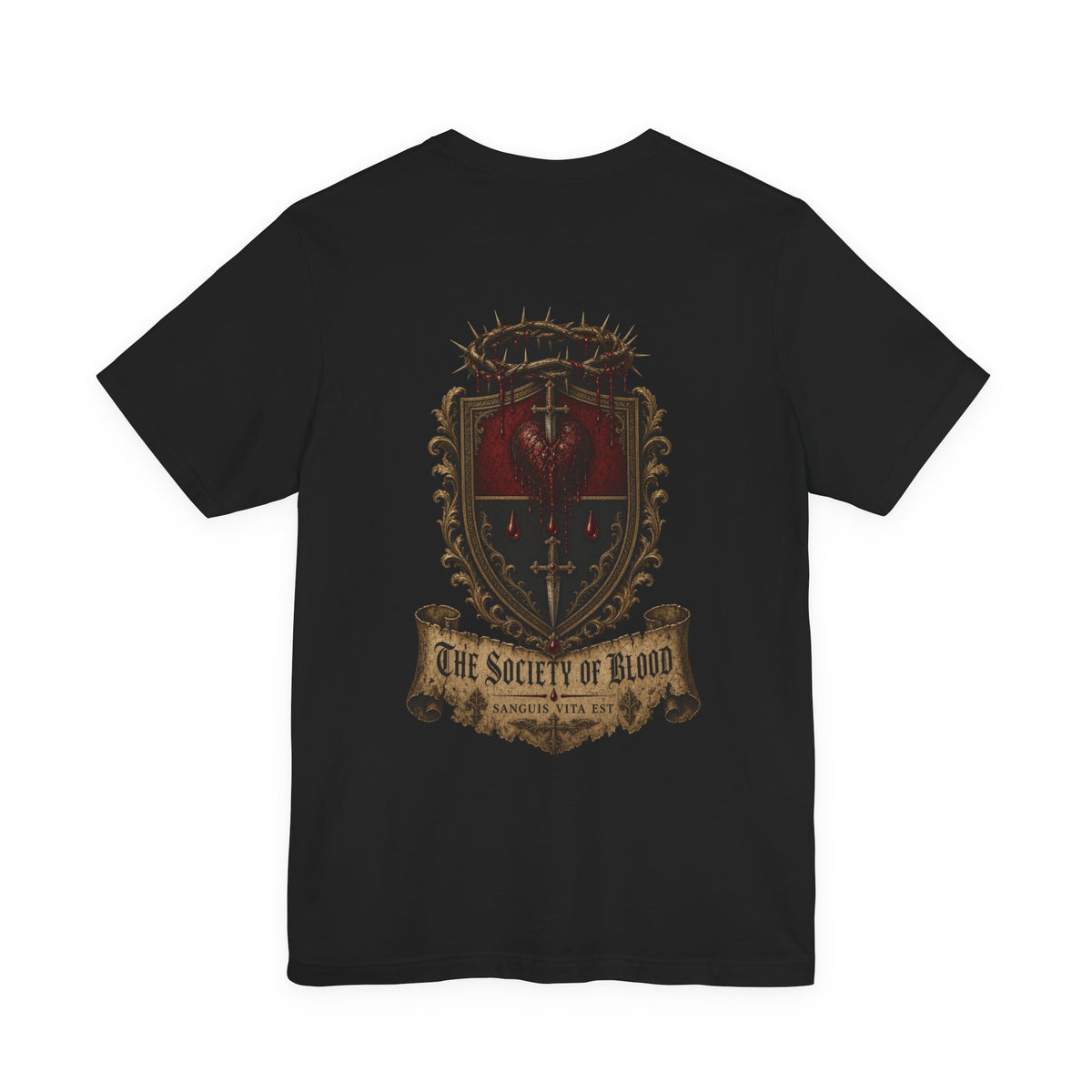 Sanguis Vita Est Men's Short Sleeve Tee