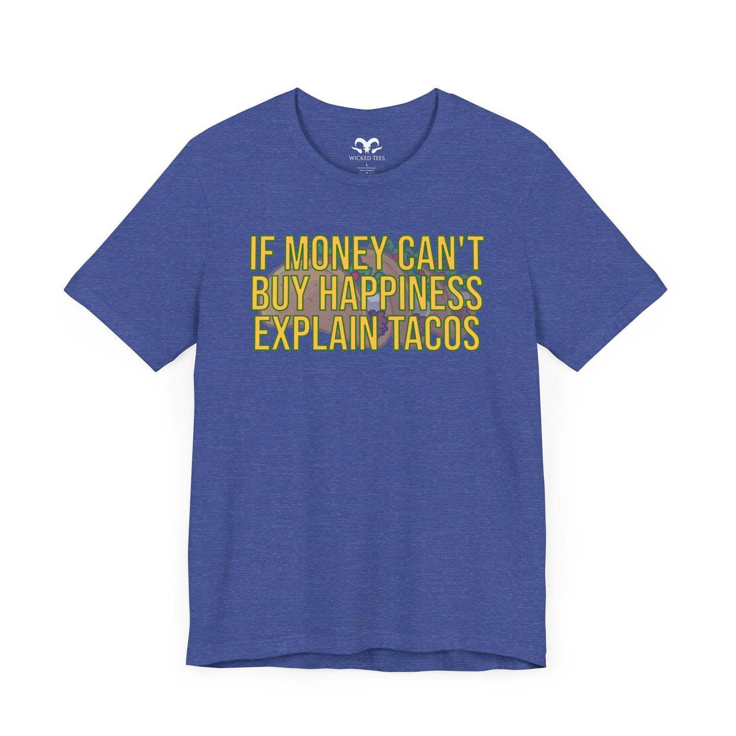 If Money Can't Buy Happiness Men's Tee - Wicked Tees