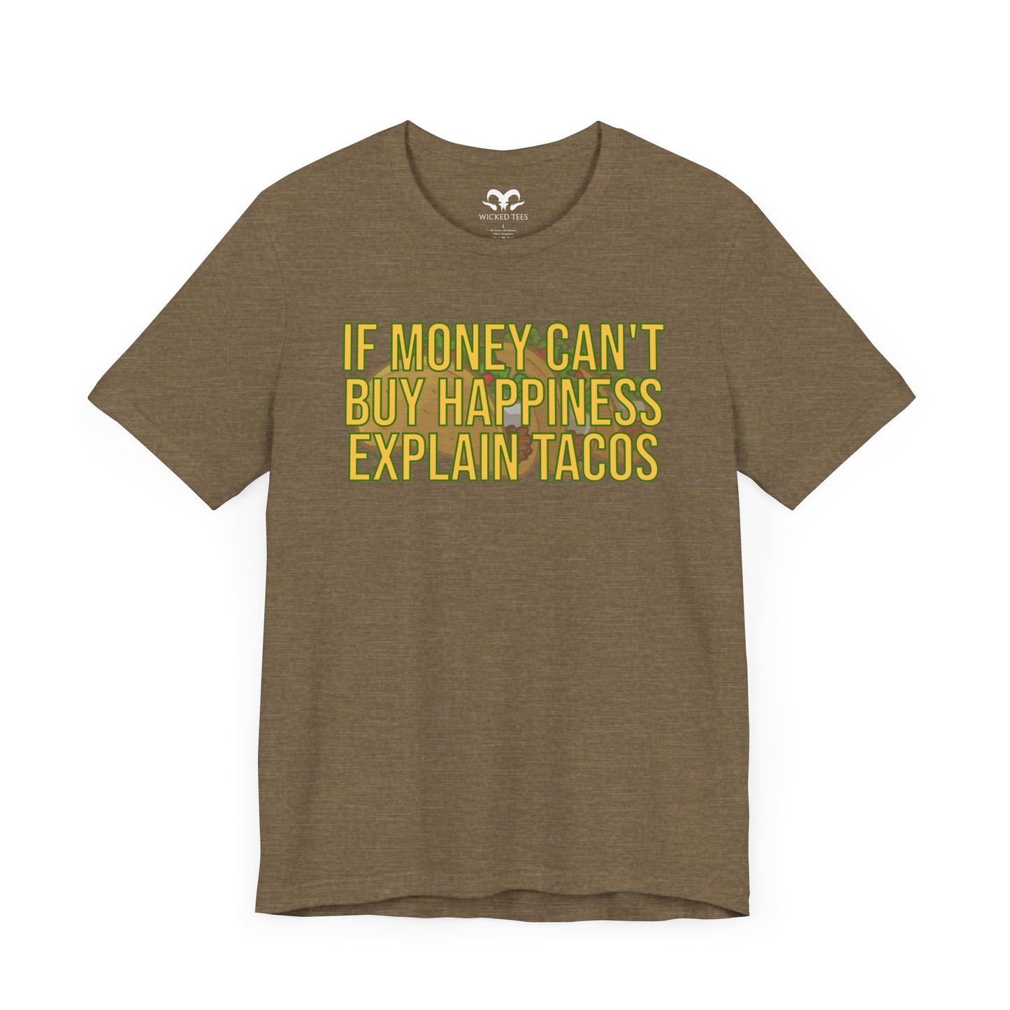 If Money Can't Buy Happiness Men's Tee - Wicked Tees