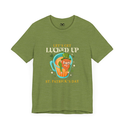 Let's Get Lucked Up Men's Short Sleeve Tee - Wicked Tees