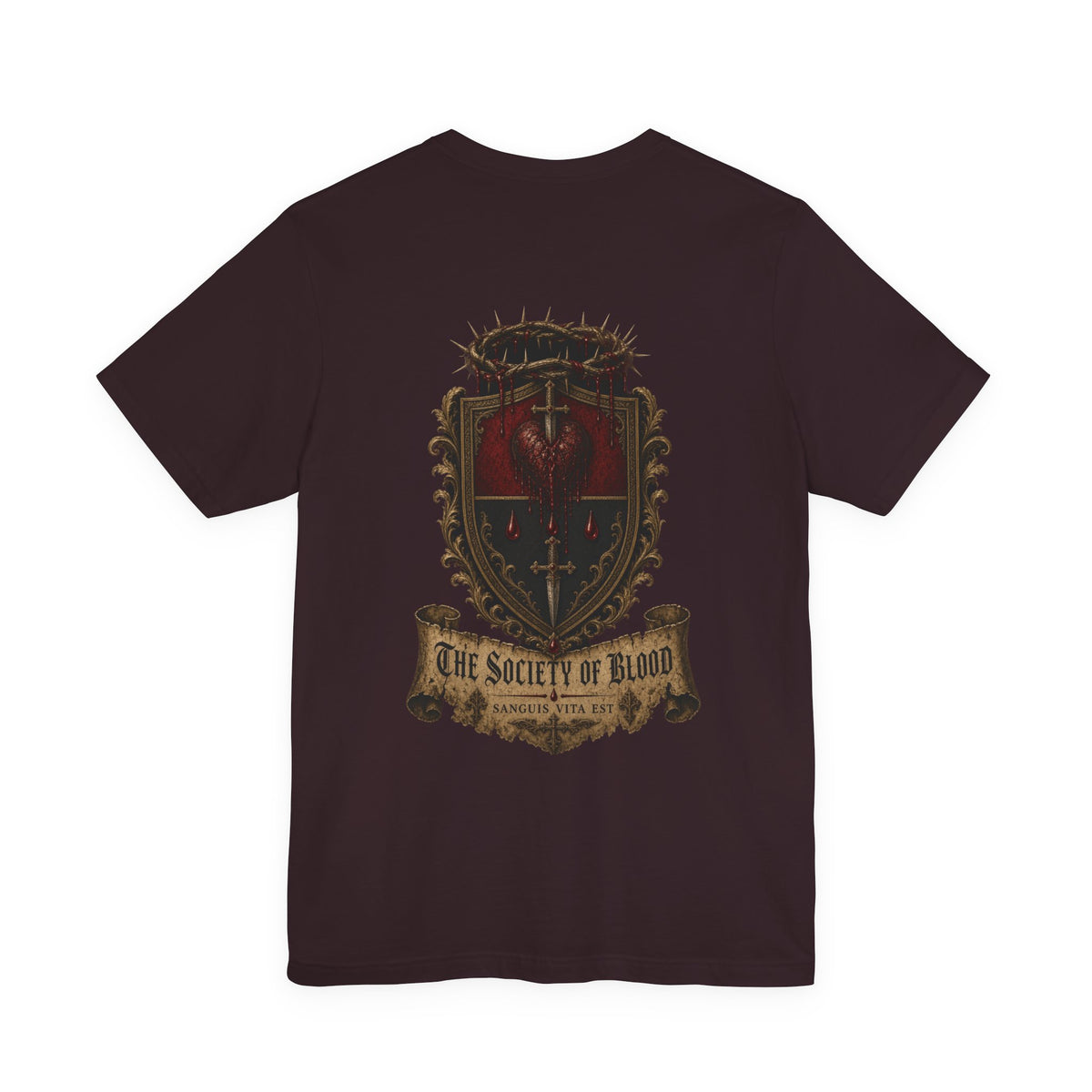 Sanguis Vita Est Men's Short Sleeve Tee