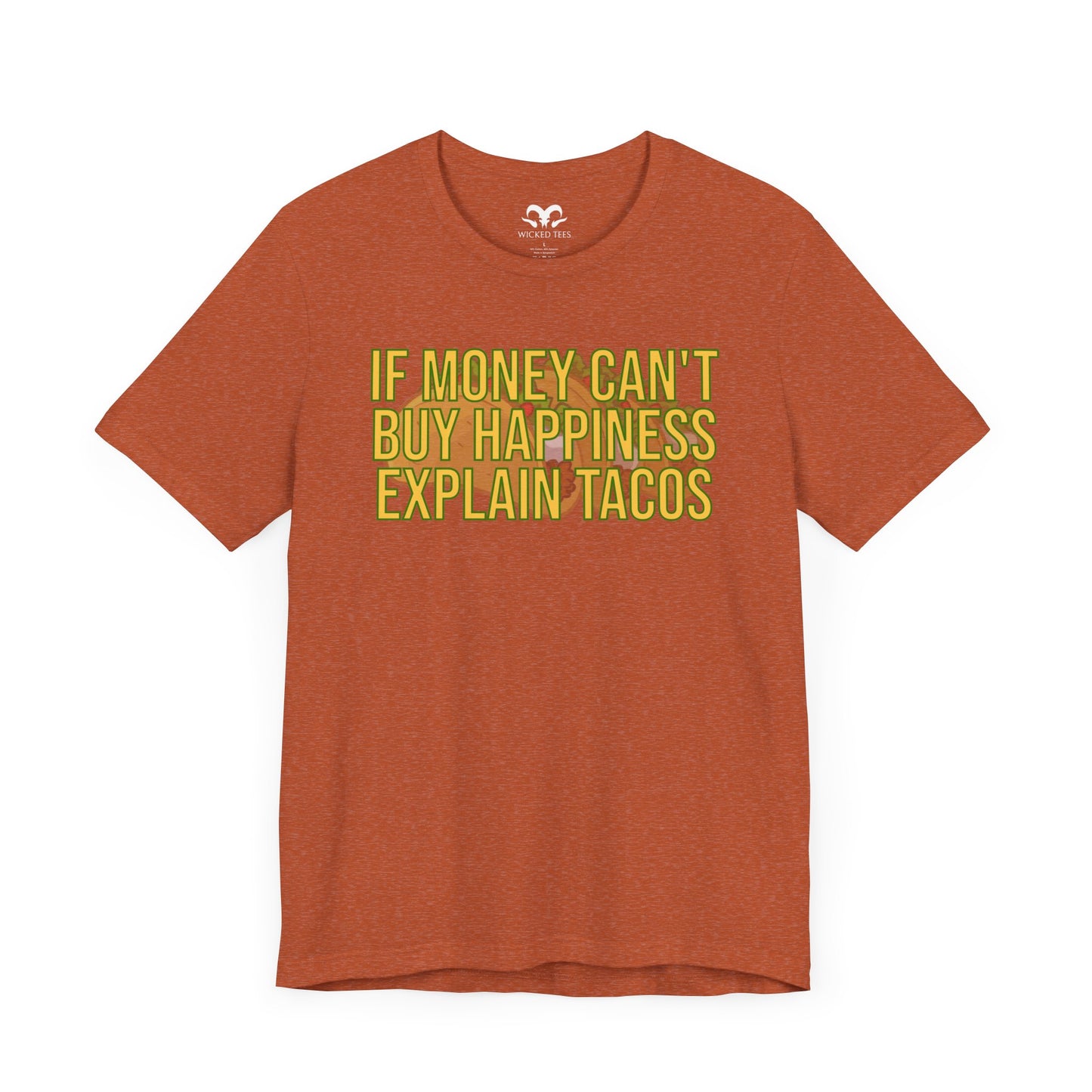 If Money Can't Buy Happiness Men's Tee - Wicked Tees