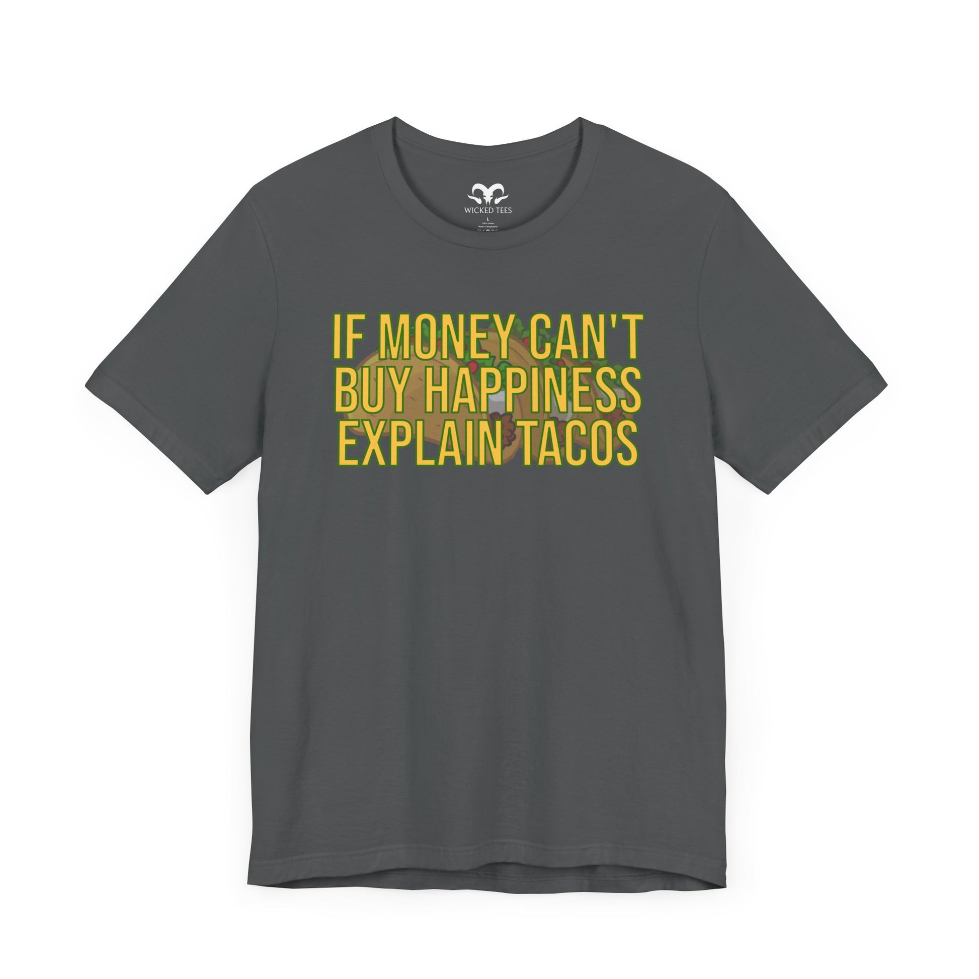 If Money Can't Buy Happiness Men's Tee - Wicked Tees