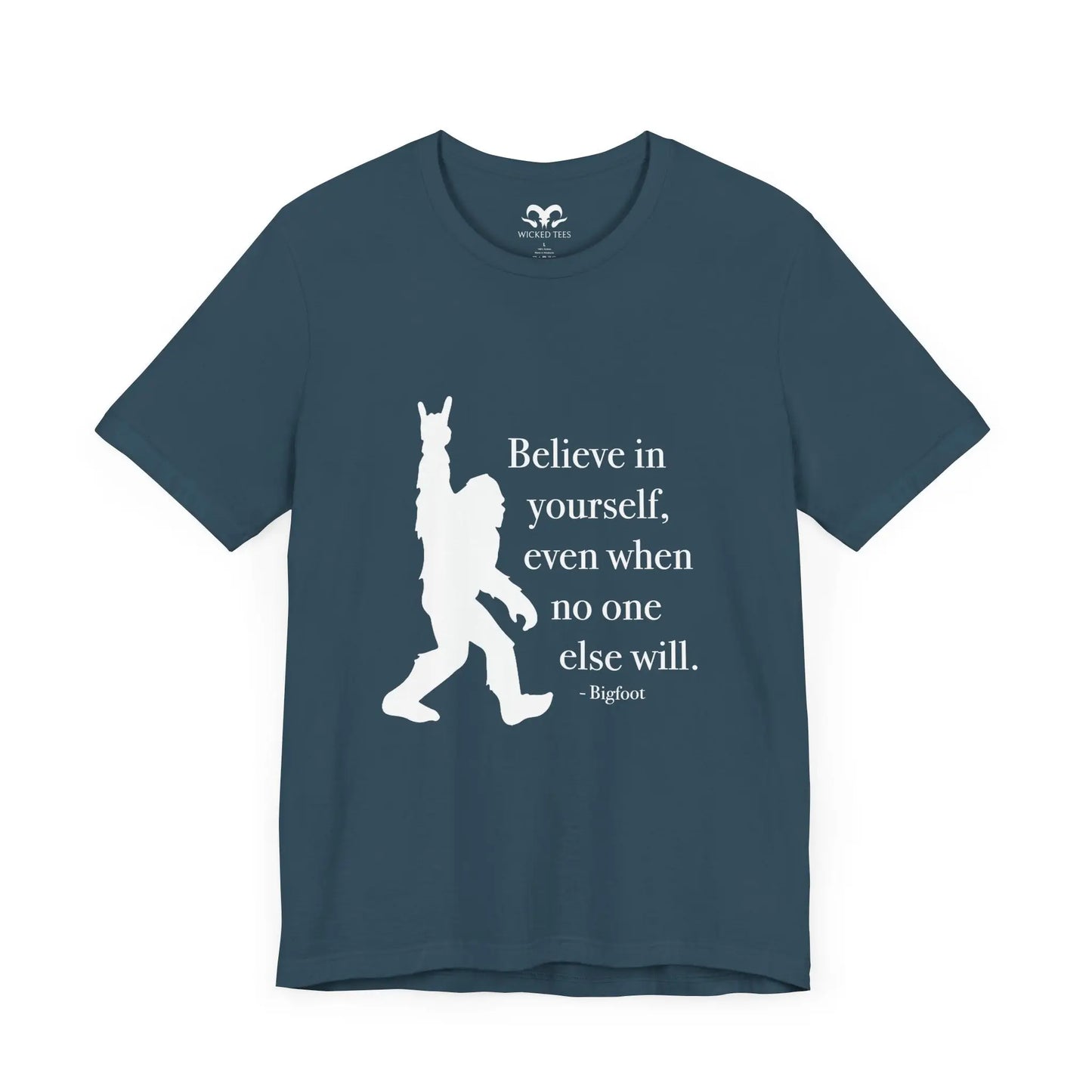 Believe In Yourself Men's Short Sleeve Tee - Wicked Tees