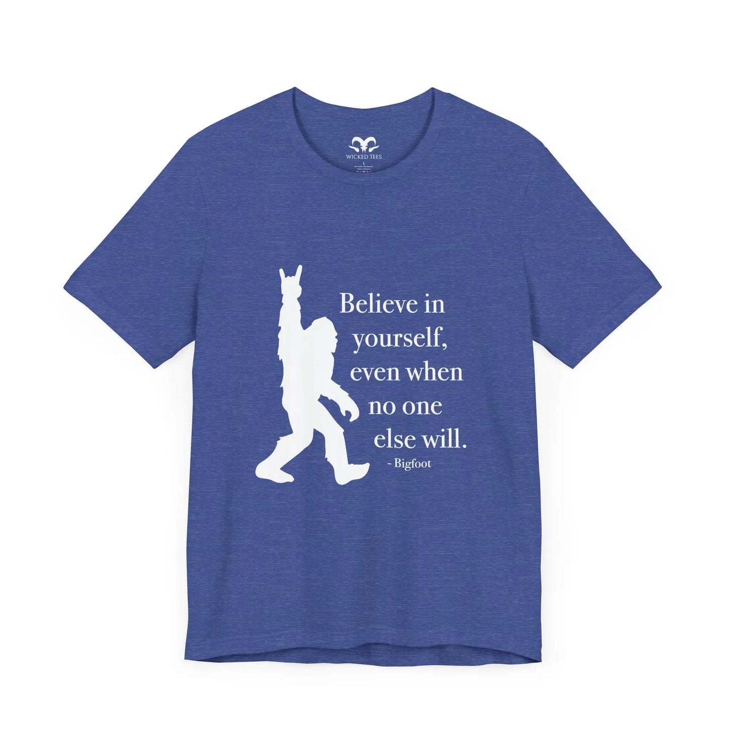 Believe In Yourself Men's Short Sleeve Tee - Wicked Tees