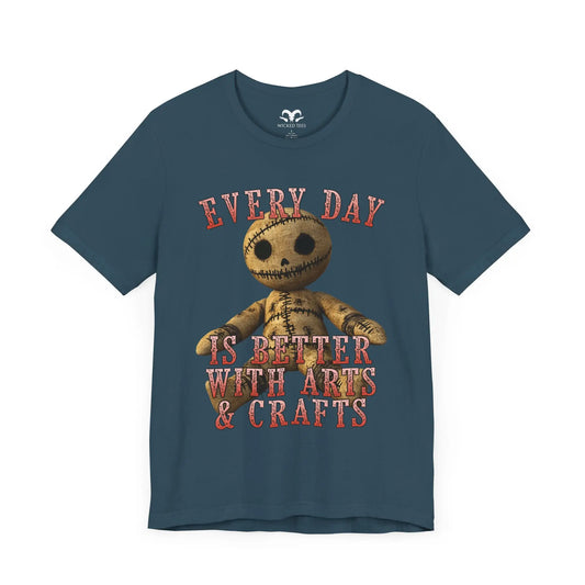 Better With Crafts Men's Tee - Wicked Tees