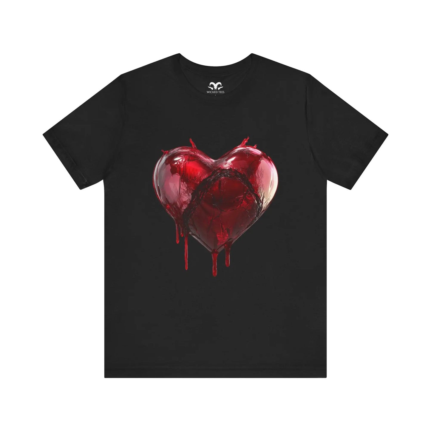 Big Heart Deluxe Women's Tee - Wicked Tees