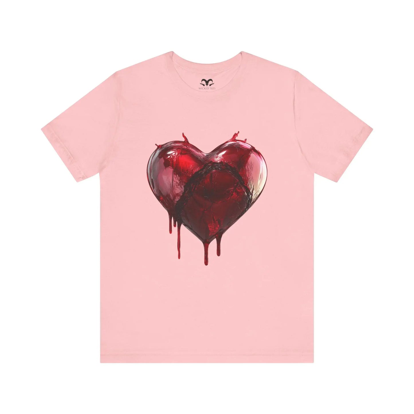 Big Heart Deluxe Women's Tee - Wicked Tees