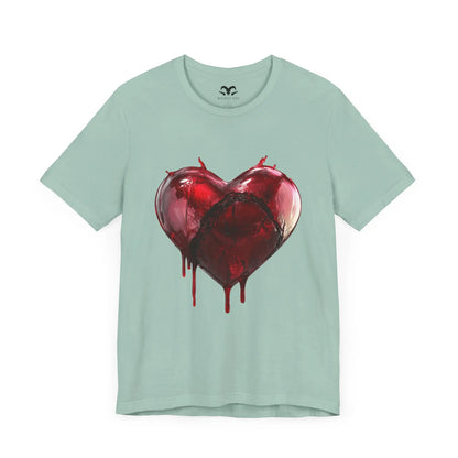 Big Heart Deluxe Women's Tee - Wicked Tees