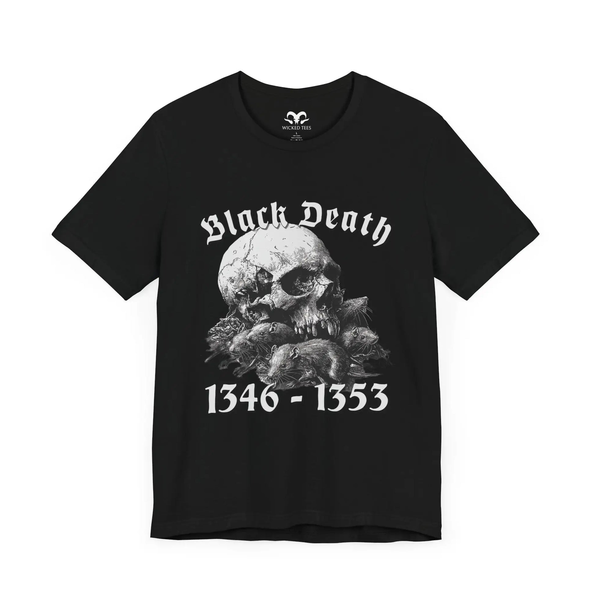 Black Death 1346-1353 Men's Tee - Wicked Tees