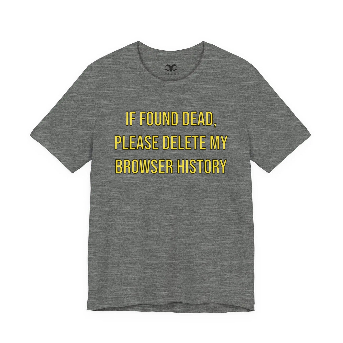 Browser History Men's Tee - Wicked Tees