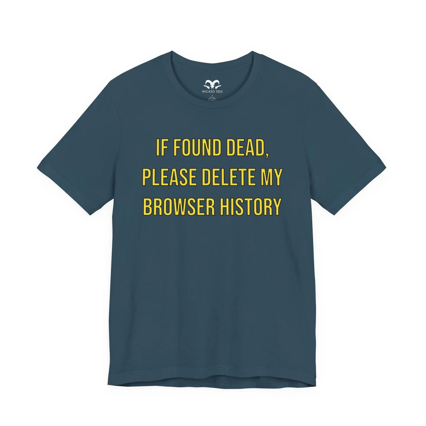 Browser History Men's Tee - Wicked Tees