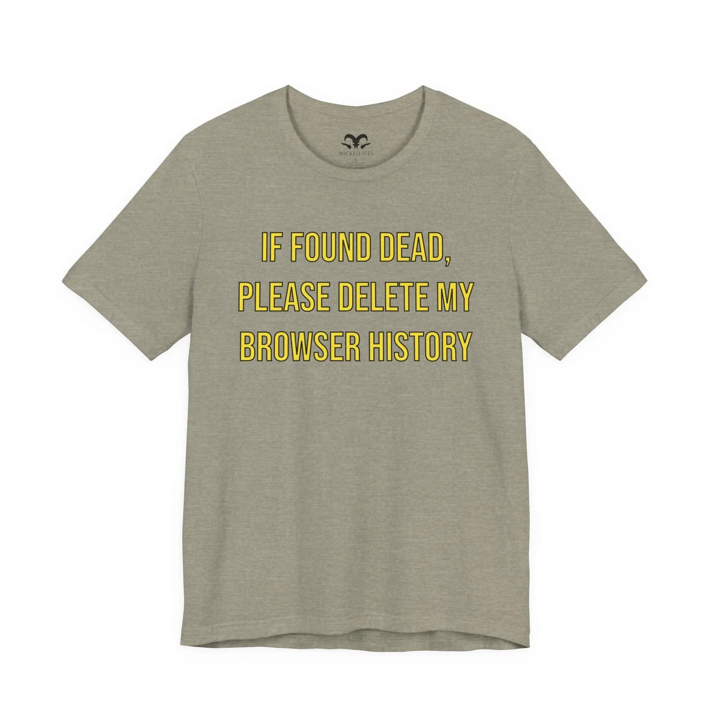 Browser History Men's Tee - Wicked Tees