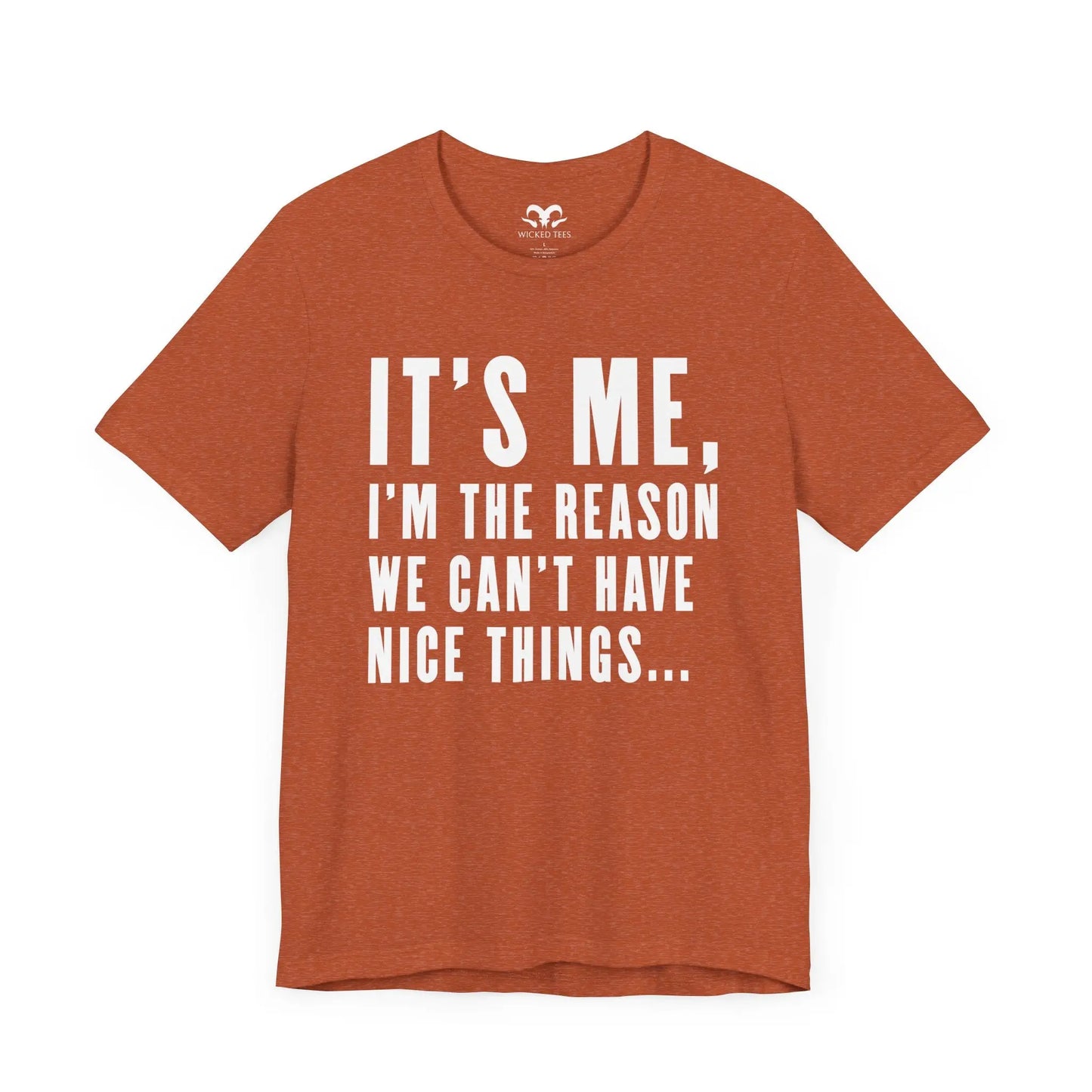 Can't Have Nice Things Men's Short Sleeve Tee - Wicked Tees