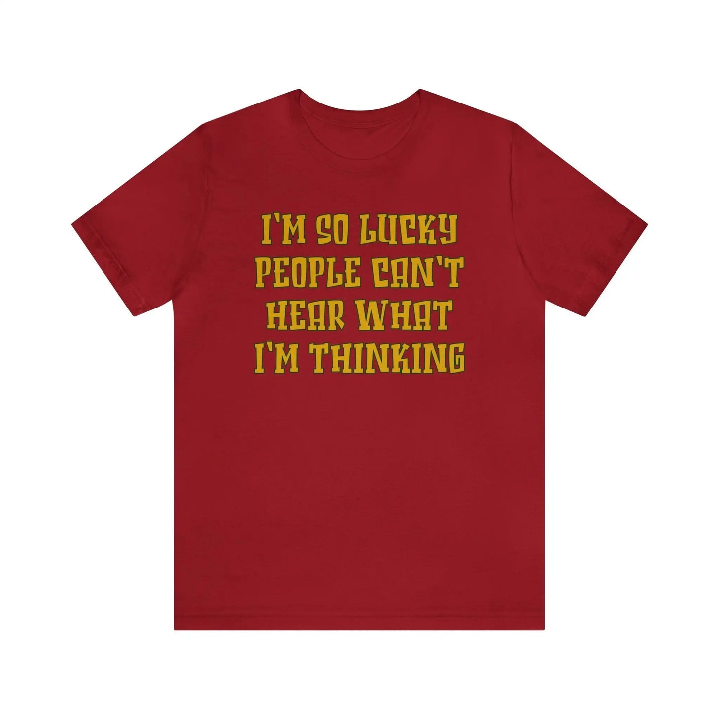 Can't Hear What I'm Thinking Men's Tee - Wicked Tees