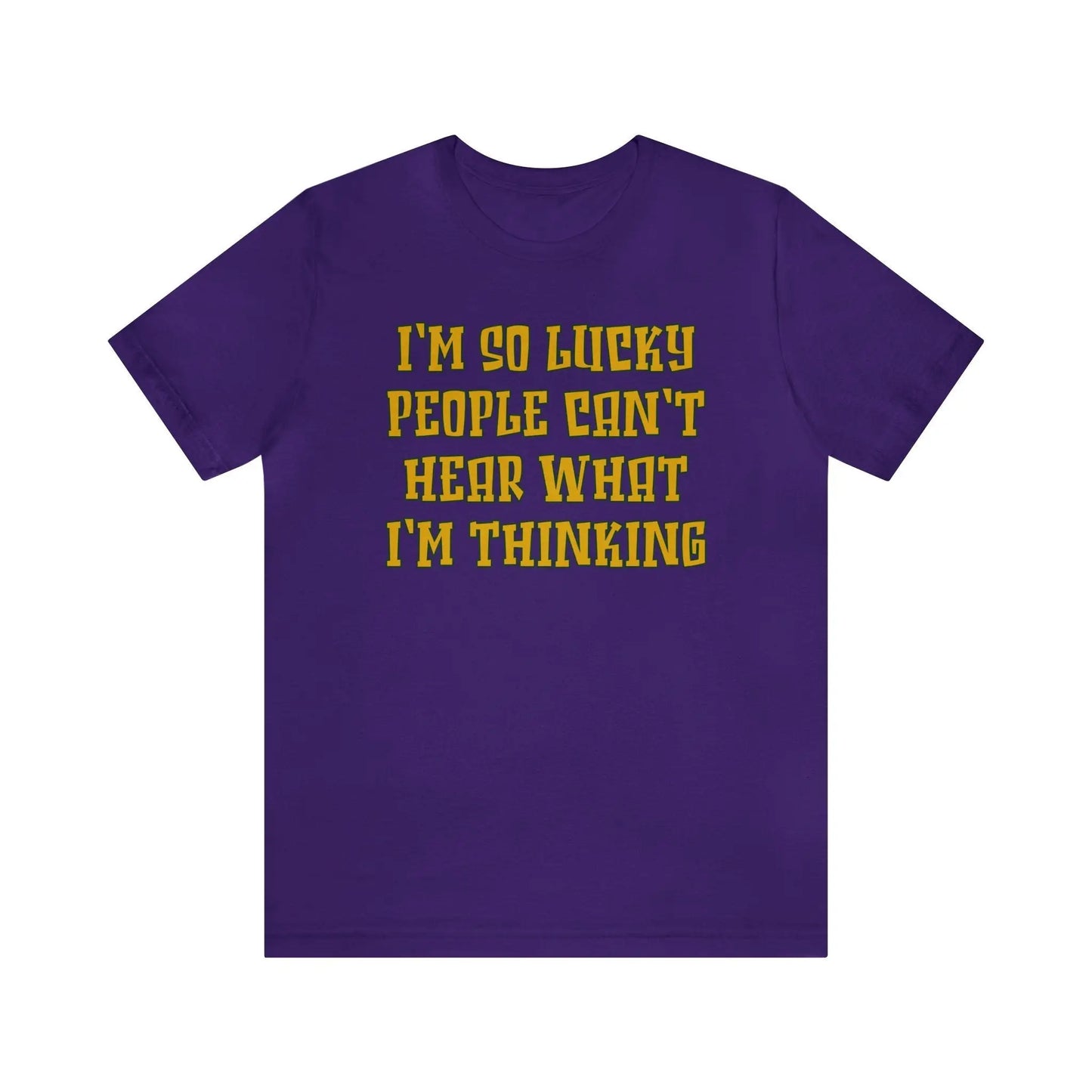 Can't Hear What I'm Thinking Men's Tee - Wicked Tees