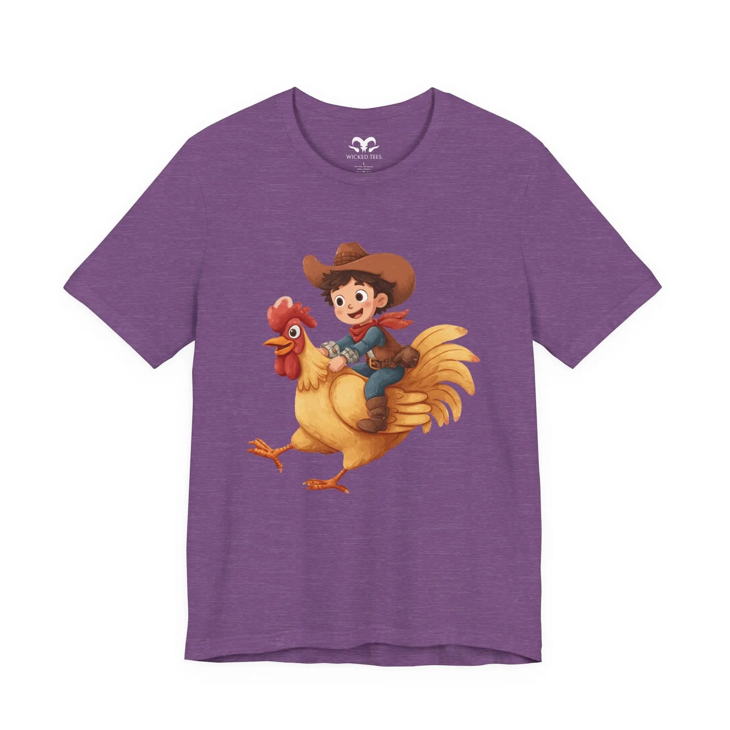 Chicken Rancher Men's Short Sleeve Tee - Wicked Tees