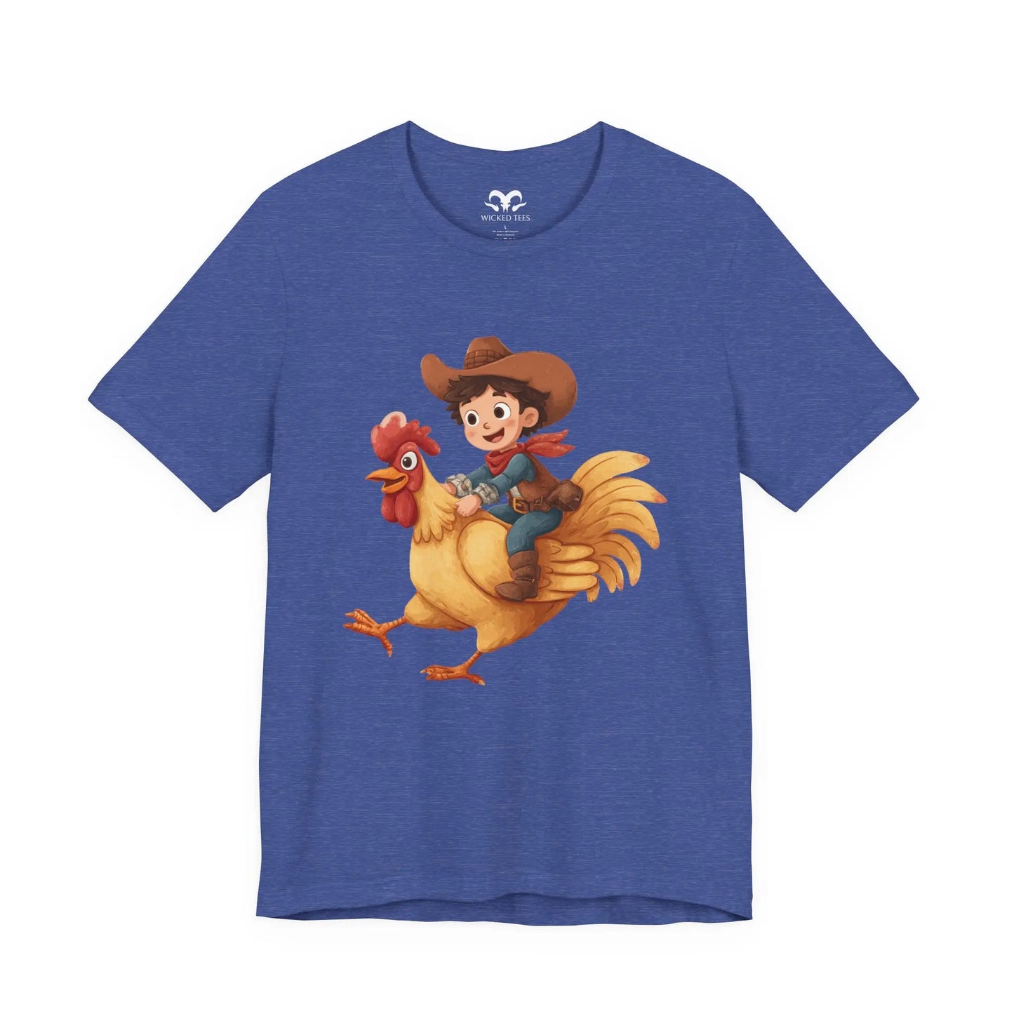 Chicken Rancher Men's Short Sleeve Tee - Wicked Tees