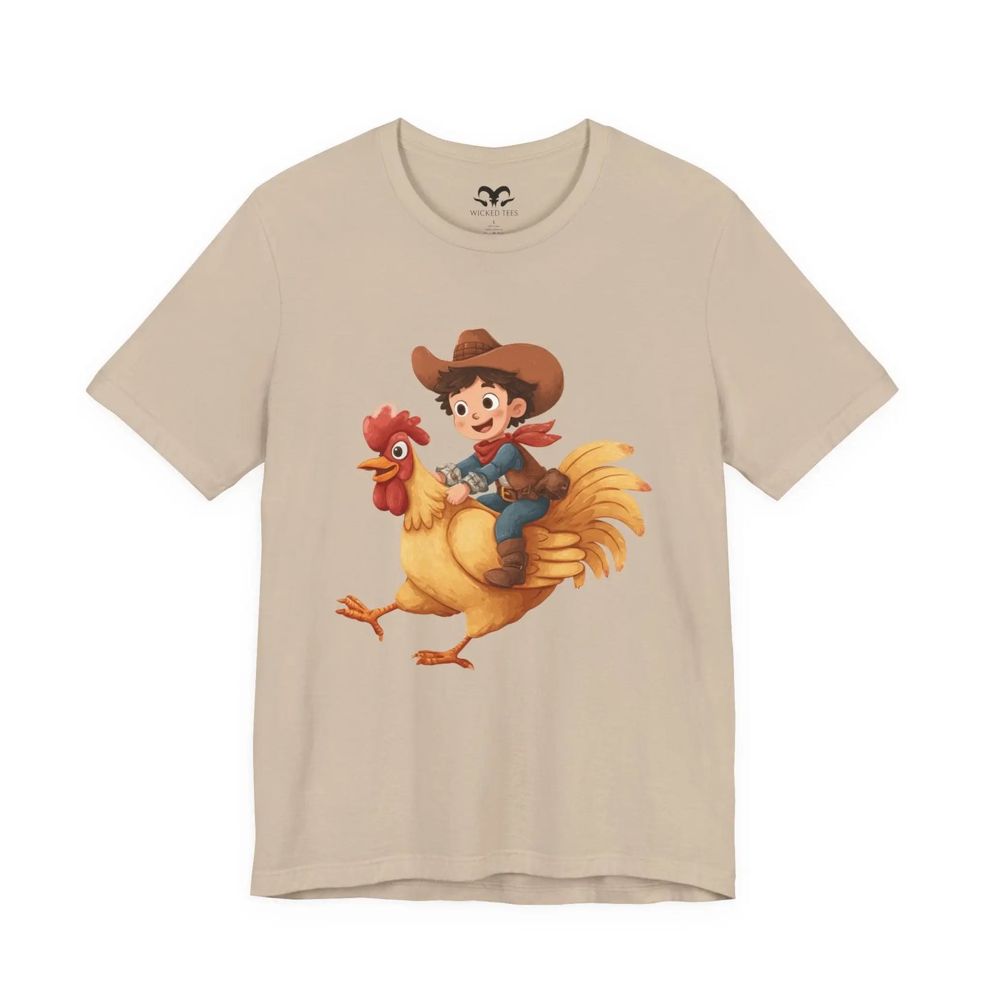 Chicken Rancher Men's Short Sleeve Tee - Wicked Tees