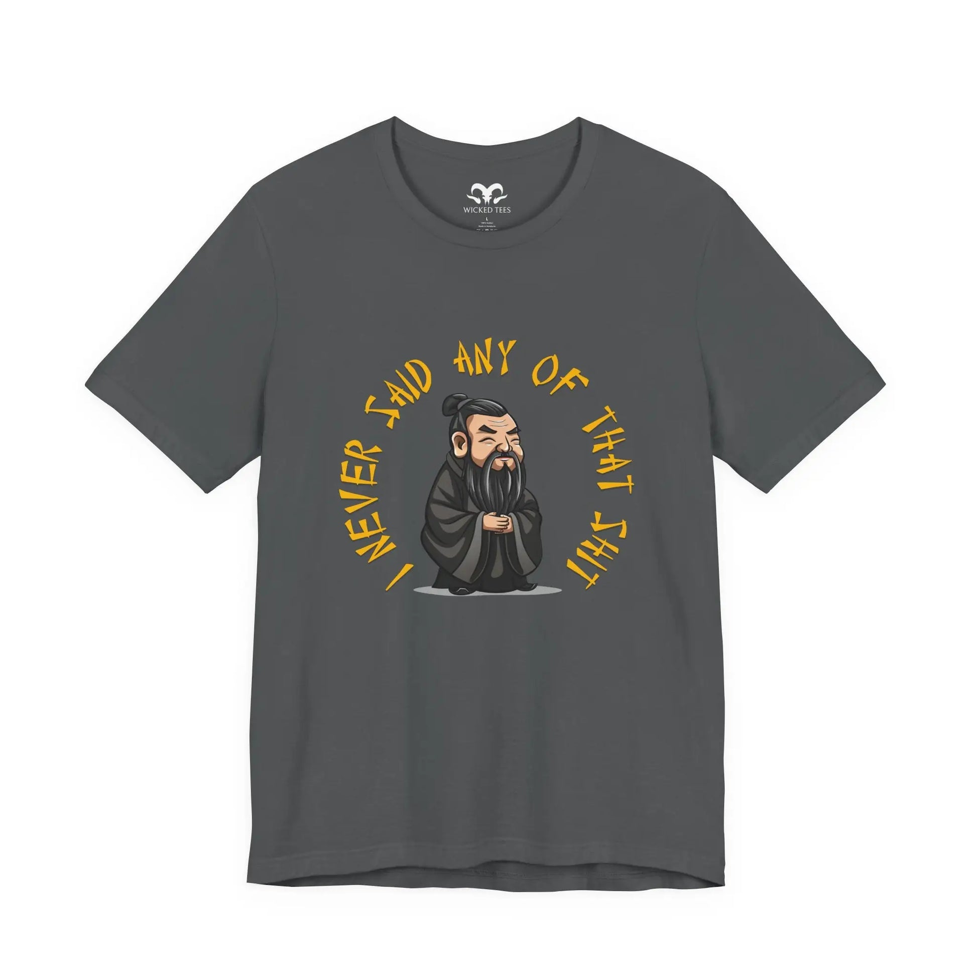 Confucius Say Men's Tee - Wicked Tees