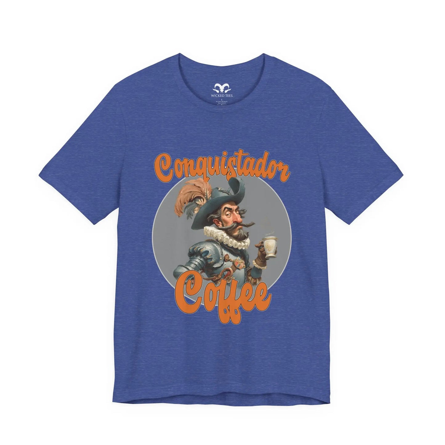 Conquistador Coffee Men's Tee - Wicked Tees