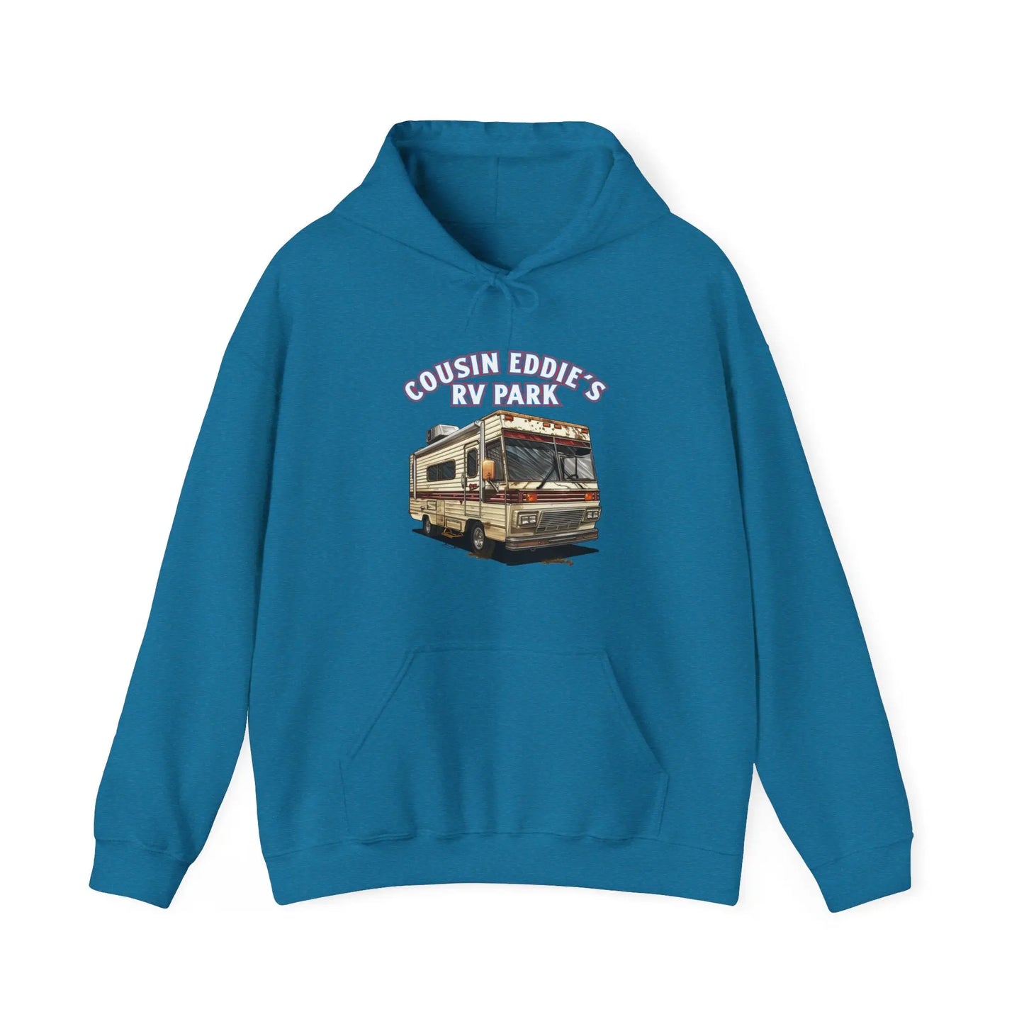 Cousin Eddie's RV Park Men's Hooded Sweatshirt - Wicked Tees