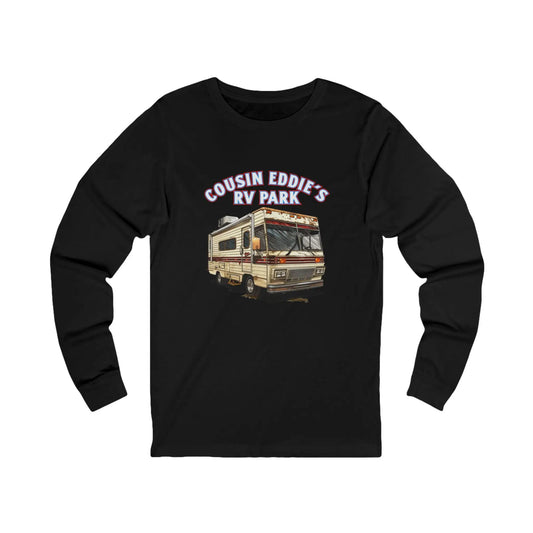 Cousin Eddie's RV Park Men's Long Sleeve Tee - Wicked Tees