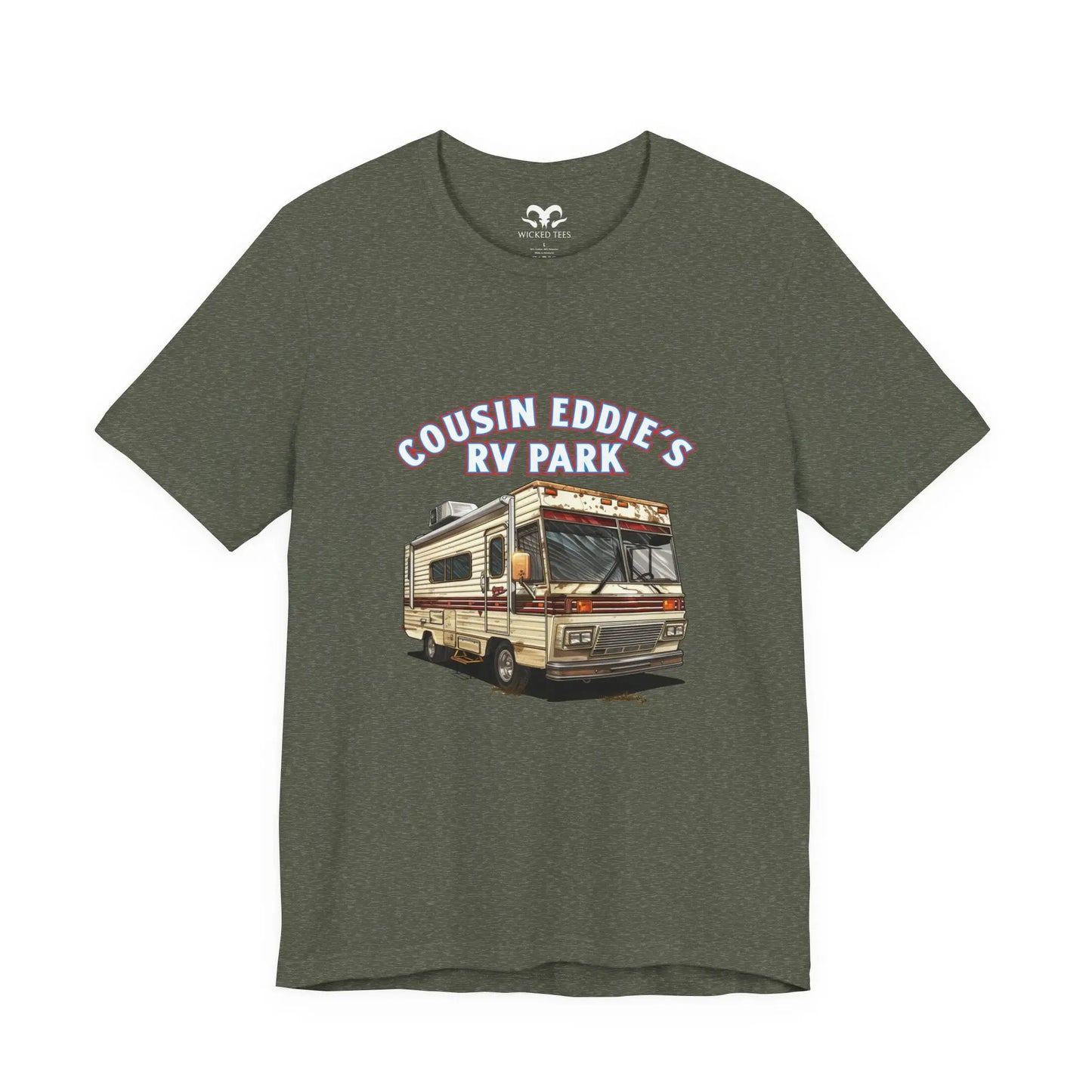 Cousin Eddie's RV Park Men's Short Sleeve Tee - Wicked Tees