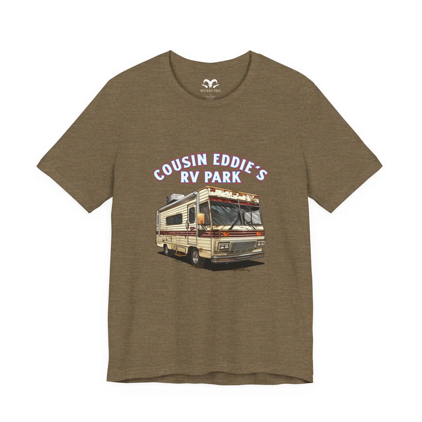 Cousin Eddie's RV Park Men's Short Sleeve Tee - Wicked Tees