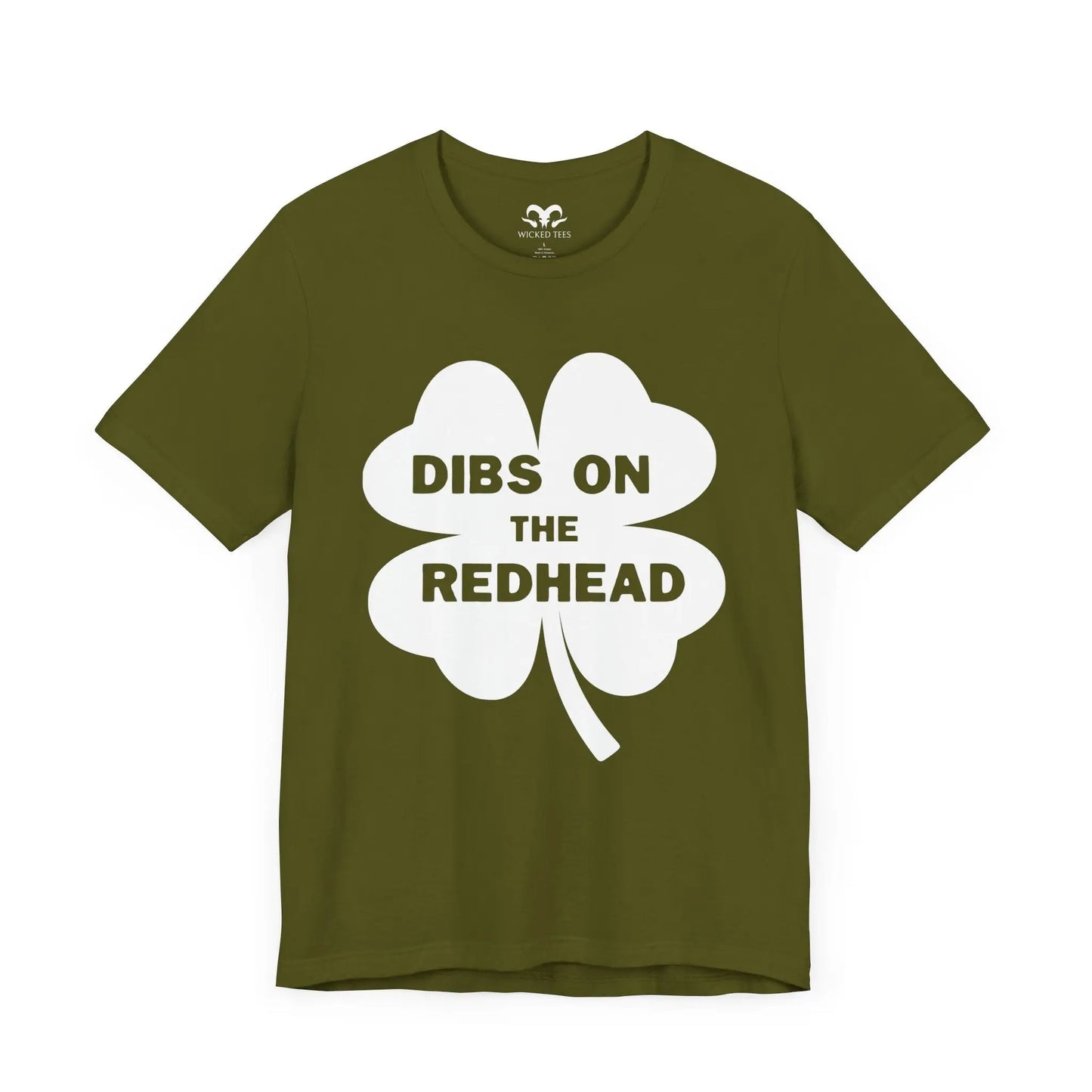 Dibs On The Redhead Men's Tee - Wicked Tees