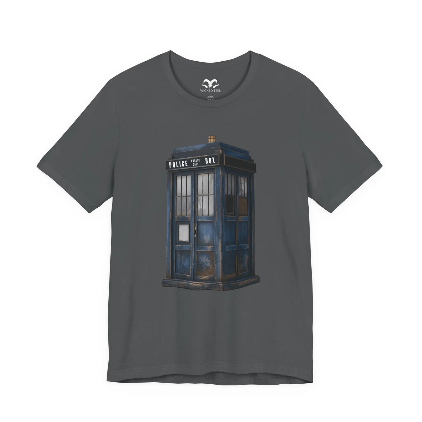 Doctor Who TARDIS Men's Short Sleeve Tee - Wicked Tees