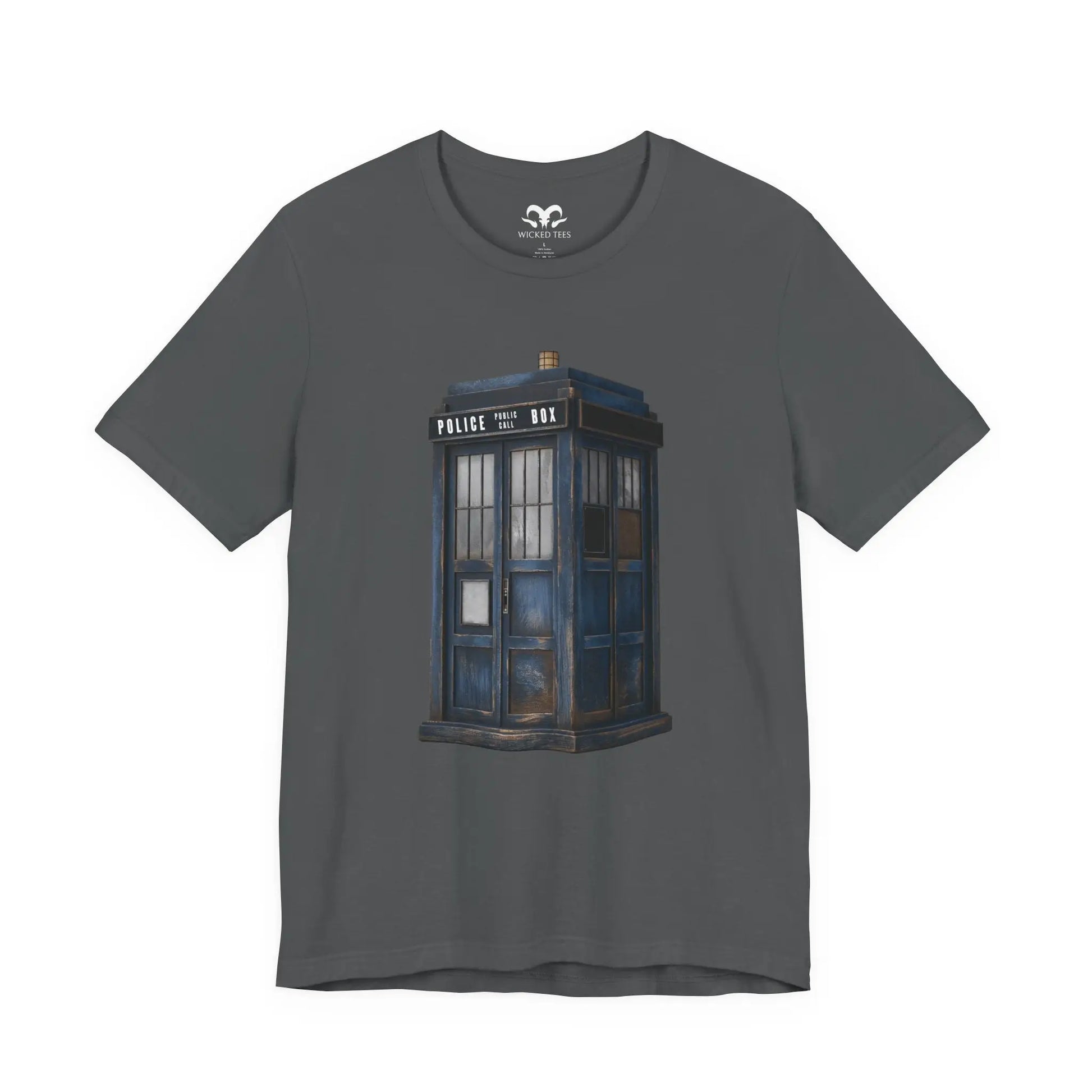 Doctor Who TARDIS Men's Short Sleeve Tee - Wicked Tees