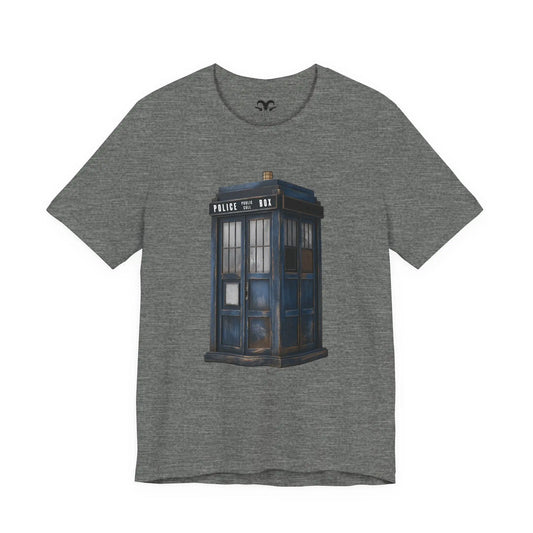 Doctor Who TARDIS Men's Short Sleeve Tee - Wicked Tees
